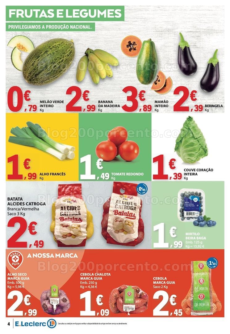 Antevisão Folheto E-LECLERC Promoções de 10 a 16 setembro